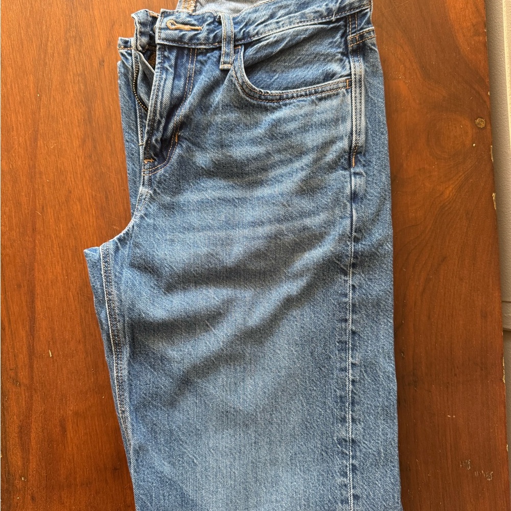 American Eagle Outfitters Light Blue Straight Jeans